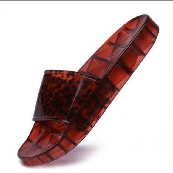 NWT Tortoise Jelly Sandals - Picture 2 of 7